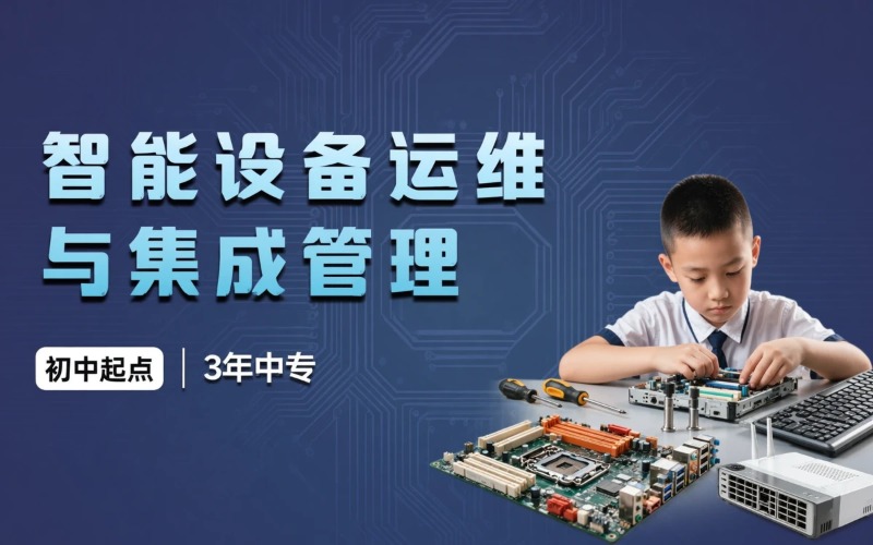 计算机与办公设备维修专业初中起点3年中专招生简章