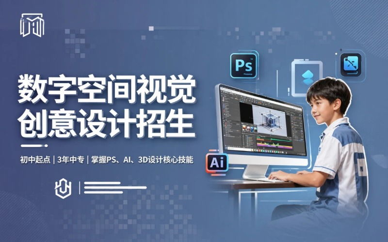 广告设计专业初中起点3年中专招生简章