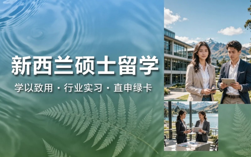 新西兰硕士留学课程服务项目