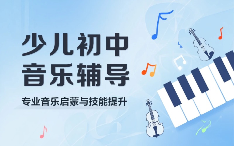 合肥少儿、初中音乐辅导