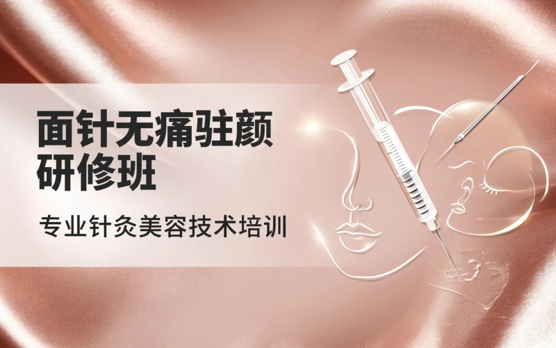 成都面针无痛美容驻颜研修班