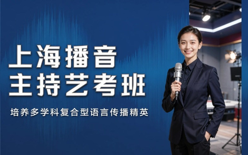 上海播音艺考主持专业培训班