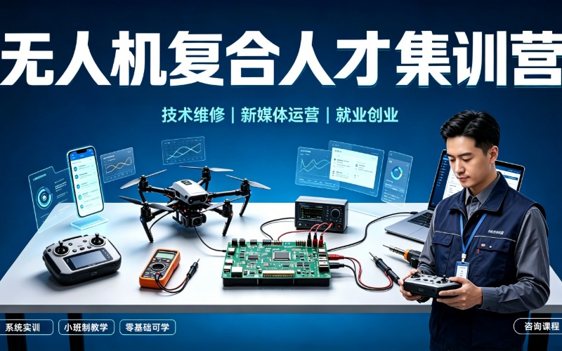 无人机复合人才集训营