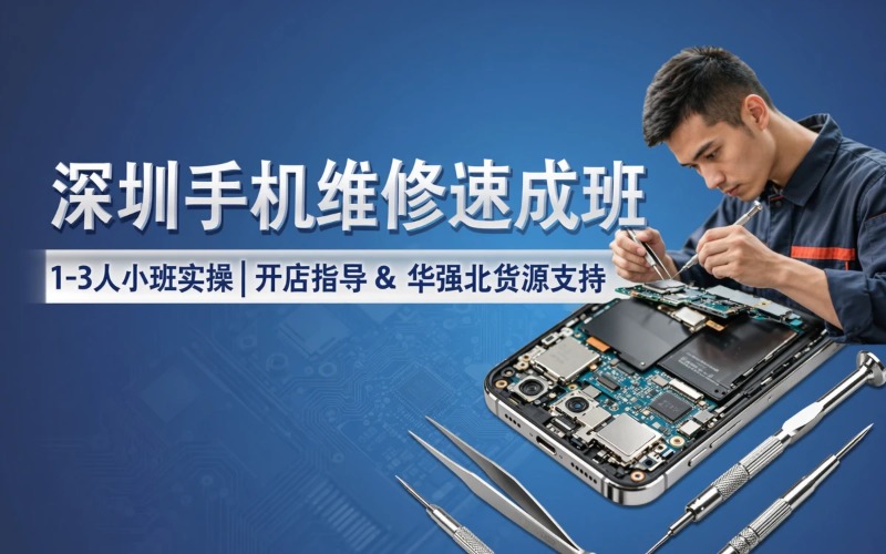 深圳手机维修开店速成A班