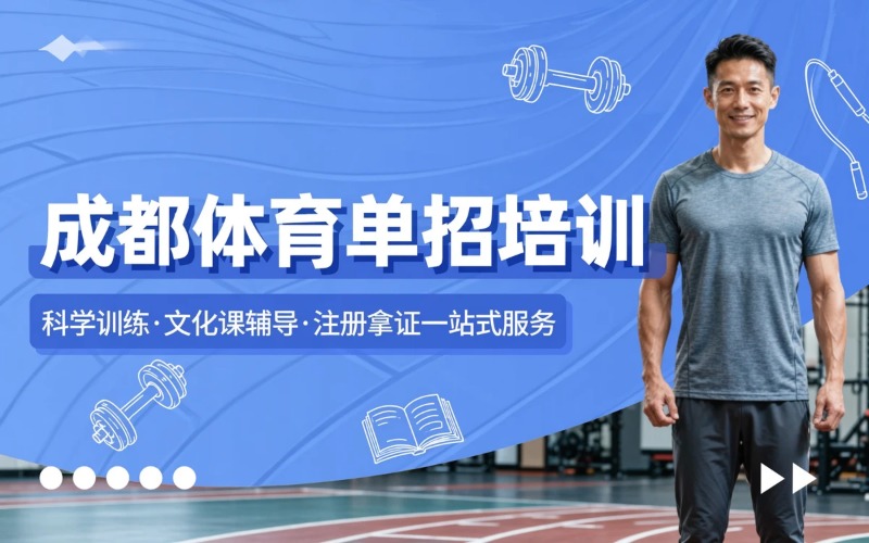 成都体育单招专业培训班
