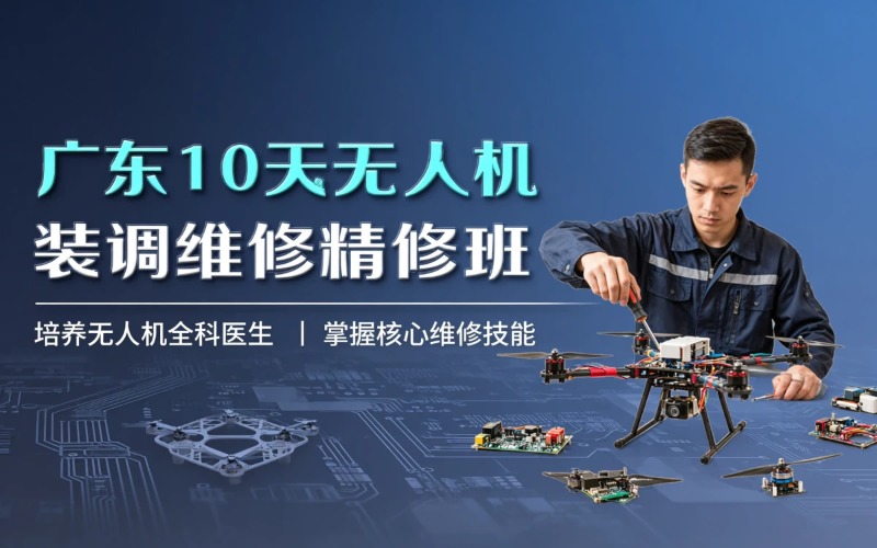 广东无人机装调维修培训课程