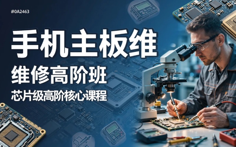 重庆手机主板维修培训高阶班