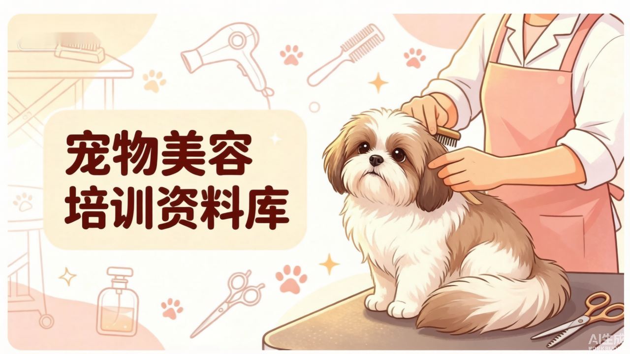 宠物美容培训资料库