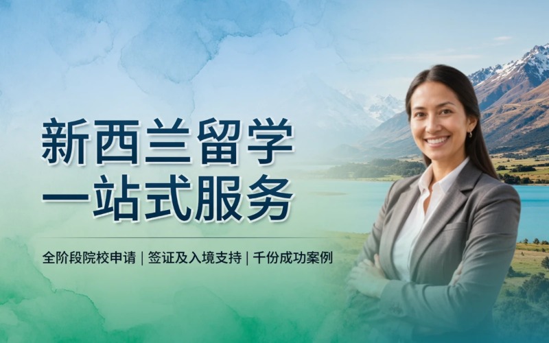 新西兰一站式留学申请办理
