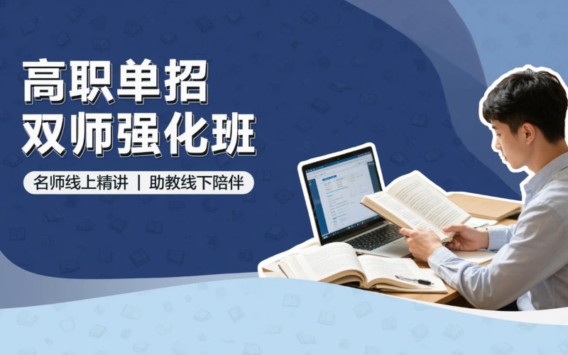 高职单招线下双师强化提升班