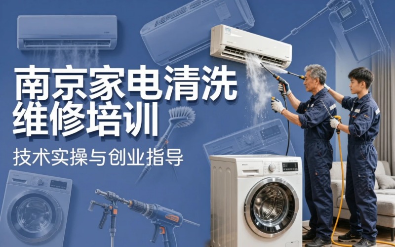 南京家电清洗维修与保洁专业培训班