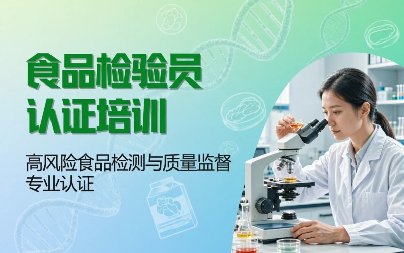 中国食品工业协会食品检验员培训课程