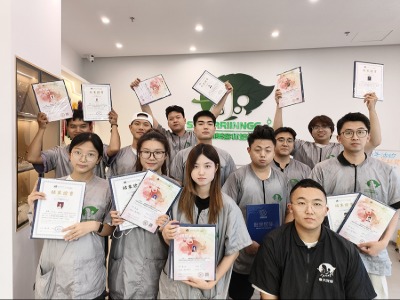 春天宠物美容美容师培训学校杭州分校的学员风采一览