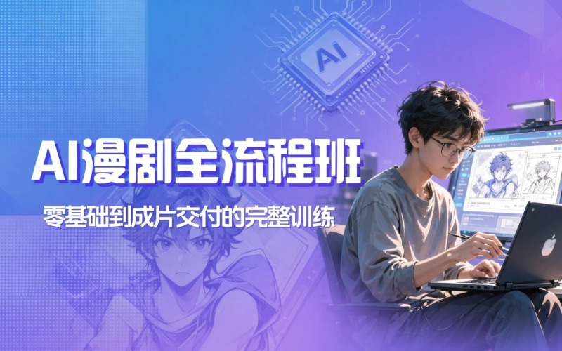北京AI漫剧全流程实战班