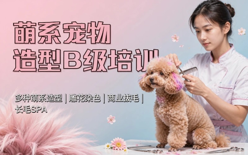 上海宠物萌系造型B级培训课程