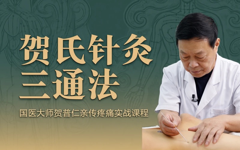 《贺氏针灸三通法》疼痛专病实战班