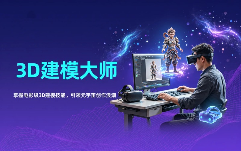 重庆3D建模大师培训课程