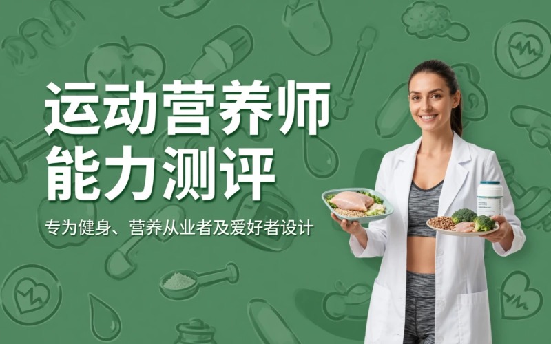 济南运动营养师职业能力测评培训课程