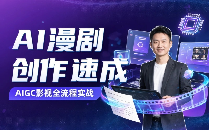 北京AI漫剧创作两周班