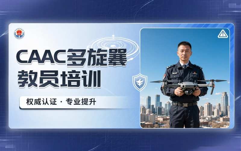 乌鲁木齐CAAC多旋翼中型教员培训课程