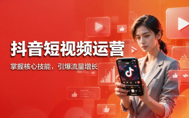 抖音短视频运营培训班