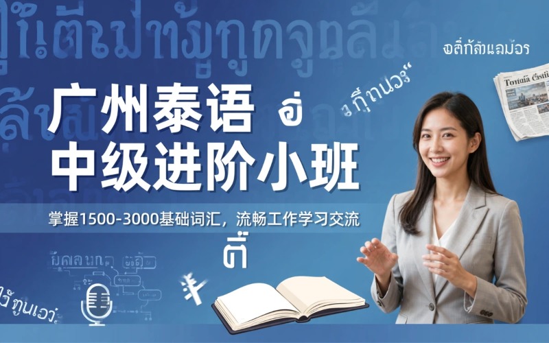 广州泰语中级1进阶小班