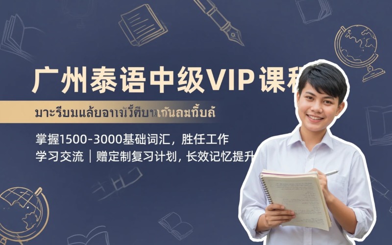 广州泰语中级1进阶VIP课程
