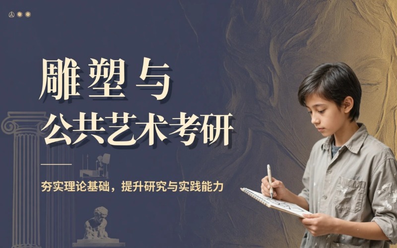 杭州雕塑与公共艺术研究学科考研培训课程