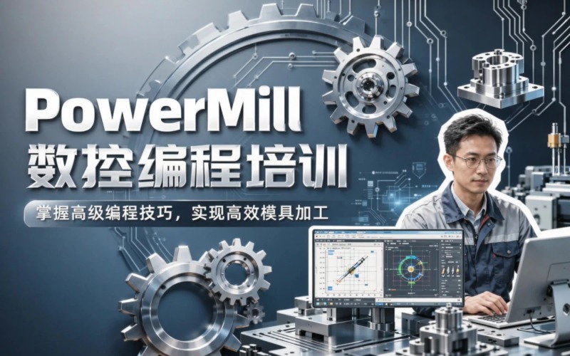 青岛数控PowerMill编程培训班