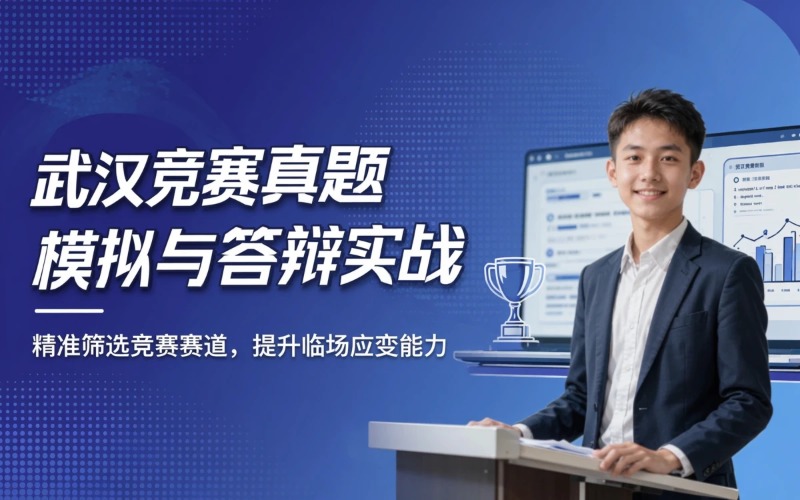 武汉竞赛真题模拟与答辩实战课程