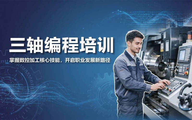 杭州三轴编程加工工艺培训课程