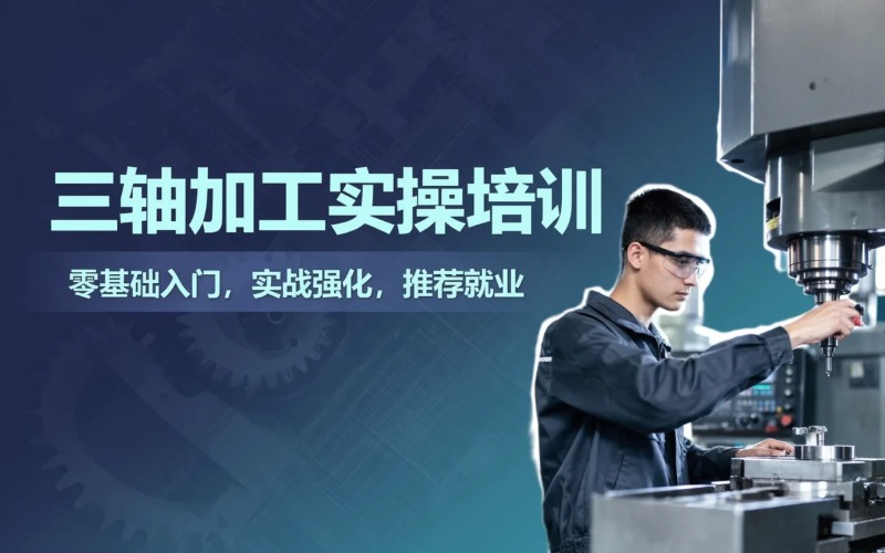 大连加工中心三轴实操培训班
