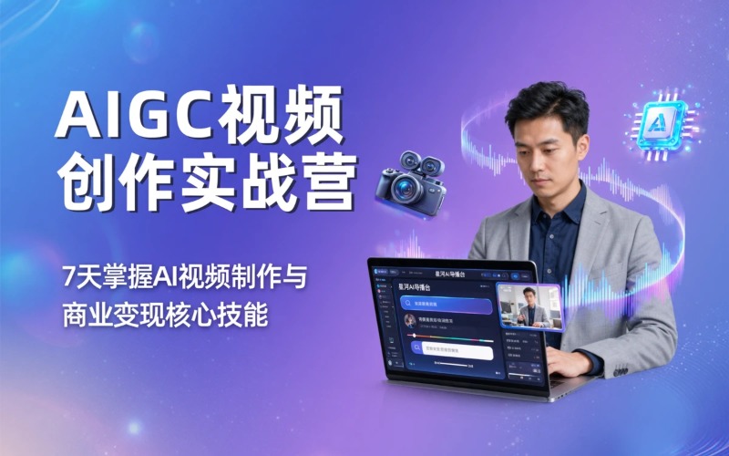 成都AIGC视频创作与变现实战营