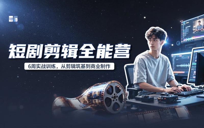 成都短剧专业剪辑全能孵化营