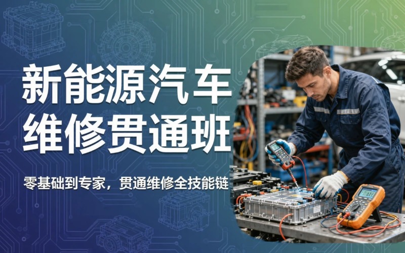 重庆新能源汽车维修小白至大师贯通班
