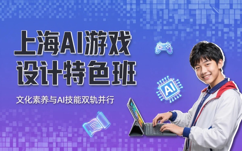 上海AI游戏设计专业高中特色班