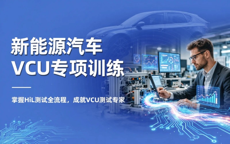 新能源汽车VCU线上训练课程