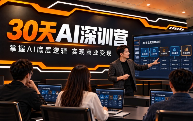 AI商业化实战30 天深训课程