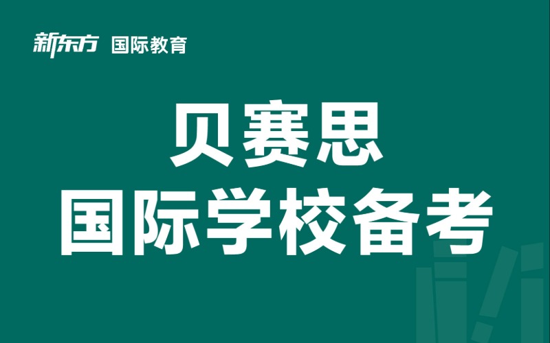 东莞贝赛思国际学校备考班