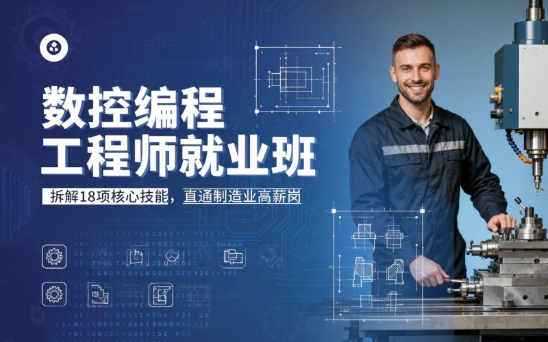 天津数控编程工程师就业班