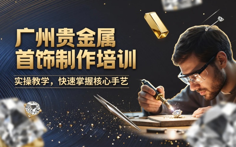 广州贵金属首饰制作工职业培训课程