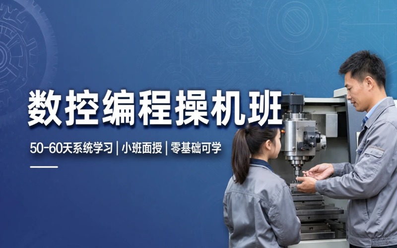 济南数控车电脑编程与操机班