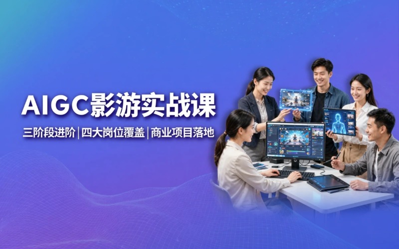 AIGC影游互动实战课程