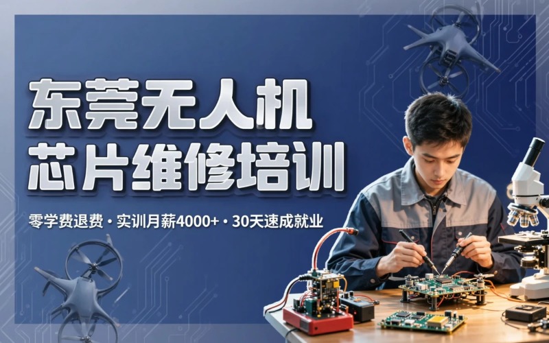 东莞无人机芯片级维修培训班