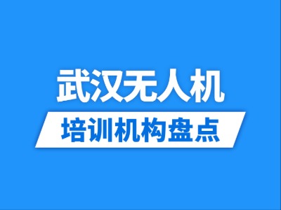 2026武汉13家无人机培训机构盘点