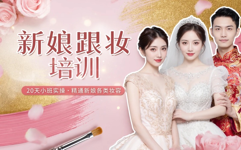 金华新娘跟妆培训课程