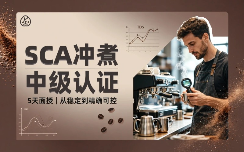 湛江SCA冲煮技能中级认证课程