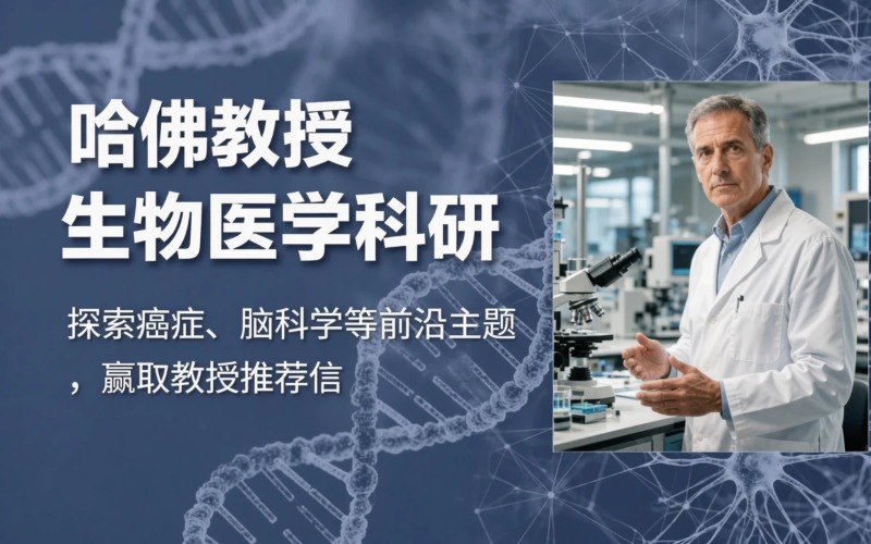 哈佛教授Sam生物医学科研项目