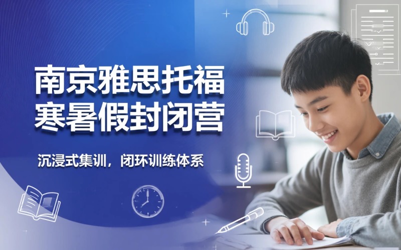 南京雅思 / 托福寒暑假封闭营培训