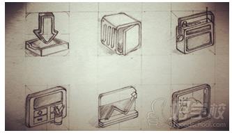 深圳交互時代UI設(shè)計實訓(xùn)基地UI手繪作品